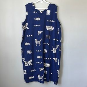 Printed dress Cotton Fields By M. Mac 1X